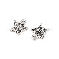 Tibetan Style Alloy Butterfly Charms&nbsp;PALLOY-A024-08AS