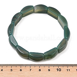 Natural Agate Bead Stretch Bracelets for Women Men&nbsp;BJEW-C097-02A-21