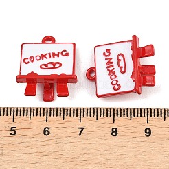 Alloy Enamel Pendants&nbsp;FIND-B062-06