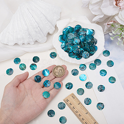 150Pcs Spray Paint Natural Akoya Shell Pendants&nbsp;SHEL-PA0001-04
