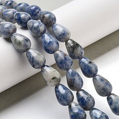 Natural Blue Spot Jasper Beads Strands&nbsp;G-B106-A15-02