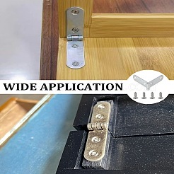 10Pcs Iron Hinge&nbsp;FIND-LP0009-21