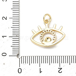 Brass Micro Pave Cubic Zirconia Pendants&nbsp;KK-H255-02A-G02