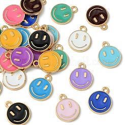 26Pcs 13 Colors Alloy Enamel Charms&nbsp;ENAM-FS0001-88