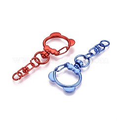 Alloy Swivel Clasps&nbsp;PALLOY-T092-66