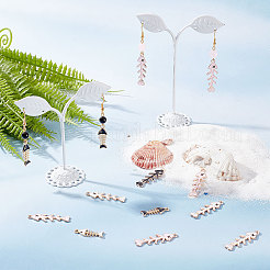48Pcs 6 Style Alloy Pendants&nbsp;ENAM-SC0003-29
