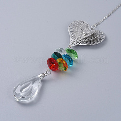 Crystals Chandelier Suncatchers Prisms&nbsp;AJEW-G025-E05