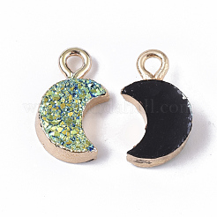 Druzy Resin Pendants&nbsp;RESI-S383-007