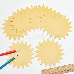100Pcs Sun DIY Paper Cards&nbsp;AJEW-SP0004-68A-02