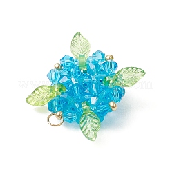 Glass Pendants&nbsp;PALLOY-MZ00711-03