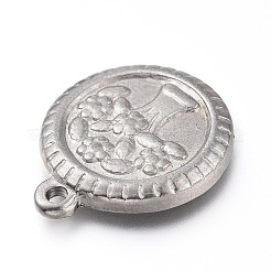 Non-Tarnish 304 Stainless Steel Pendants&nbsp;STAS-Z014-04P