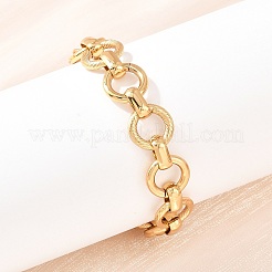 304 Stainless Steel Link Chain Bracelets for Women&nbsp;BJEW-Z154-01G