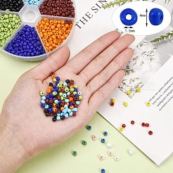 180g 12 Colors Glass Seed Beads&nbsp;SEED-SZ0001-010
