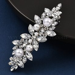 Tibetan Style Alloy Rhinestone Hair Barrettes&nbsp;LS-PHAR-P010-03P