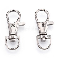 Alloy Swivel Lobster Claw Clasps&nbsp;FIND-T069-01C-P