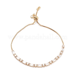 Cubic Zirconia Classic Tennis Bracelets for Girl Women&nbsp;BJEW-F417-06-RS