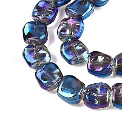 Electroplate Glass Beads Strands&nbsp;EGLA-N012-07X