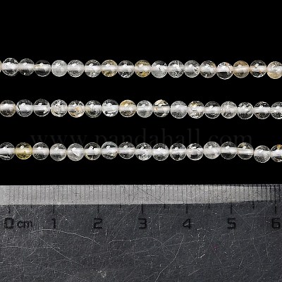 Natural Topaz Crystal Beads Strands&nbsp;G-B107-E02-02-1