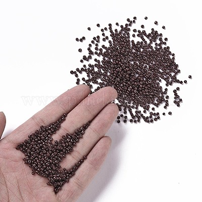 Baking Paint Glass Seed Beads&nbsp;SEED-S001-K18-1