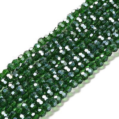 Transparent Glass Beads&nbsp;EGLA-A035-T4mm-B10-1