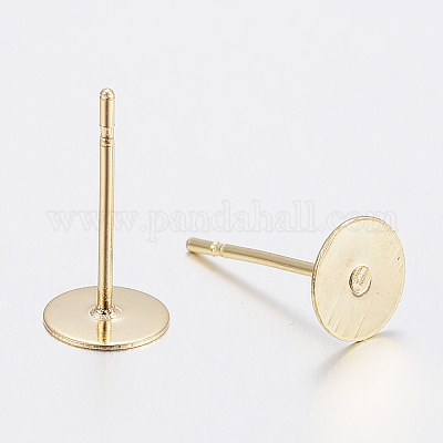 304 Stainless Steel Stud Earring Findings&nbsp;STAS-G179-55G-10mm-1