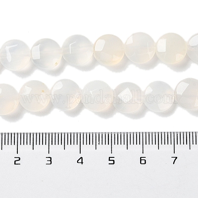 Natural White Agate Beads Strands&nbsp;G-K357-B16-01-1