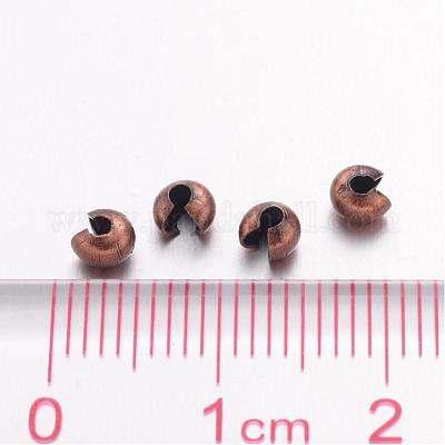 Iron Crimp Beads Covers&nbsp;IFIN-H028-NFR-NF-1