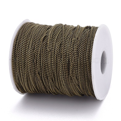 Brass Twisted Chains&nbsp;CHC-S096-AB-NF-1-1