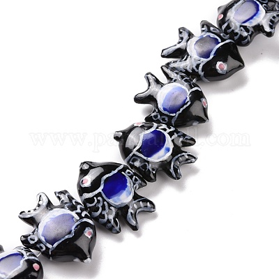 Handmade Porcelain Beads&nbsp;PORC-G002-54B-1