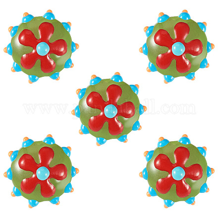 5Pcs Handmade Lampwork Beads LAMP-TA0002-29-1
