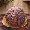 Cashmere Segment Dyed Yarn, for Weaving, Knitting & Crochet, Light Coral, 2mm, about 131.23 Yards(120m)/Skein