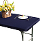 Polyester Tablecloth, for Home Decorations, Rectangle, Marine Blue, 1820x750x0.5mm
