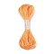 Polyester Embroidery Floss, Cross Stitch Threads, Dark Orange, 2mm, 10m/bundle