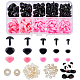 Plastic Doll Nose Sets&nbsp;DIY-WH0297-07D-1