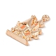 Alloy Enamel Pendants&nbsp;ENAM-Z010-17KCG-2