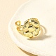 Brass Cuff Rings for Women&nbsp;RJEW-Q008-08G-4