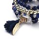 Multi-layered Stretch Bracelets Sets&nbsp;BJEW-H533-02A-2