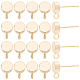 Brass Stud Earring Findings&nbsp;KK-BC0001-24G-1