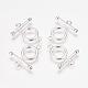 Brass Toggle Clasps&nbsp;KK201-S-1
