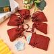 Burlap Packing Pouches Drawstring Bags&nbsp;ABAG-Q050-7x9-06-6