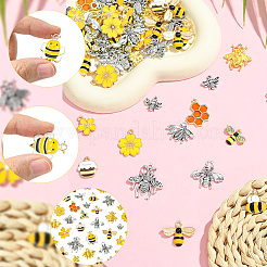 80Pcs 20 Styles Alloy Pendants&nbsp;FIND-SC0016-82