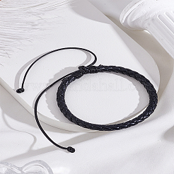 1Pc PU Leather Braided Bracelets Set for Women Men&nbsp;BJEW-LP0003-39