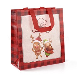 Christmas Theme Laminated Non-Woven Waterproof Bags&nbsp;ABAG-B005-02B-04