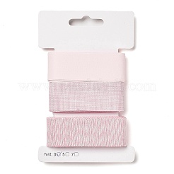 9 Yards 3 Styles Polyester Ribbon&nbsp;SRIB-A014-B16