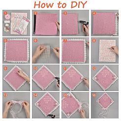 Graduation Cap DIY Findings Kits&nbsp;DIY-PH0033-73