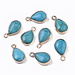 Synthetic Turquoise Pendants&nbsp;G-S359-279
