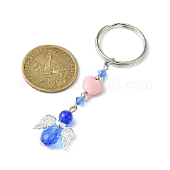 Glass & Acrylic Pendant Keychain&nbsp;KEYC-JKC00642-04