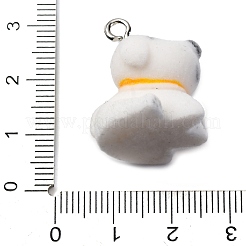 Flocky Resin Pendants&nbsp;FIND-S001-02D