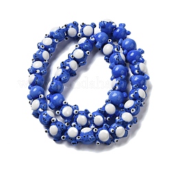 Handmade Lampwork Beads Strands&nbsp;LAMP-Z010-02G