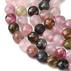 Natural Multicolor Tourmaline Beads Strands&nbsp;G-D110-F02-04